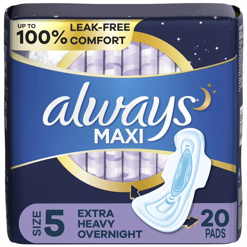 Always maxi 20Pack, 5 Size